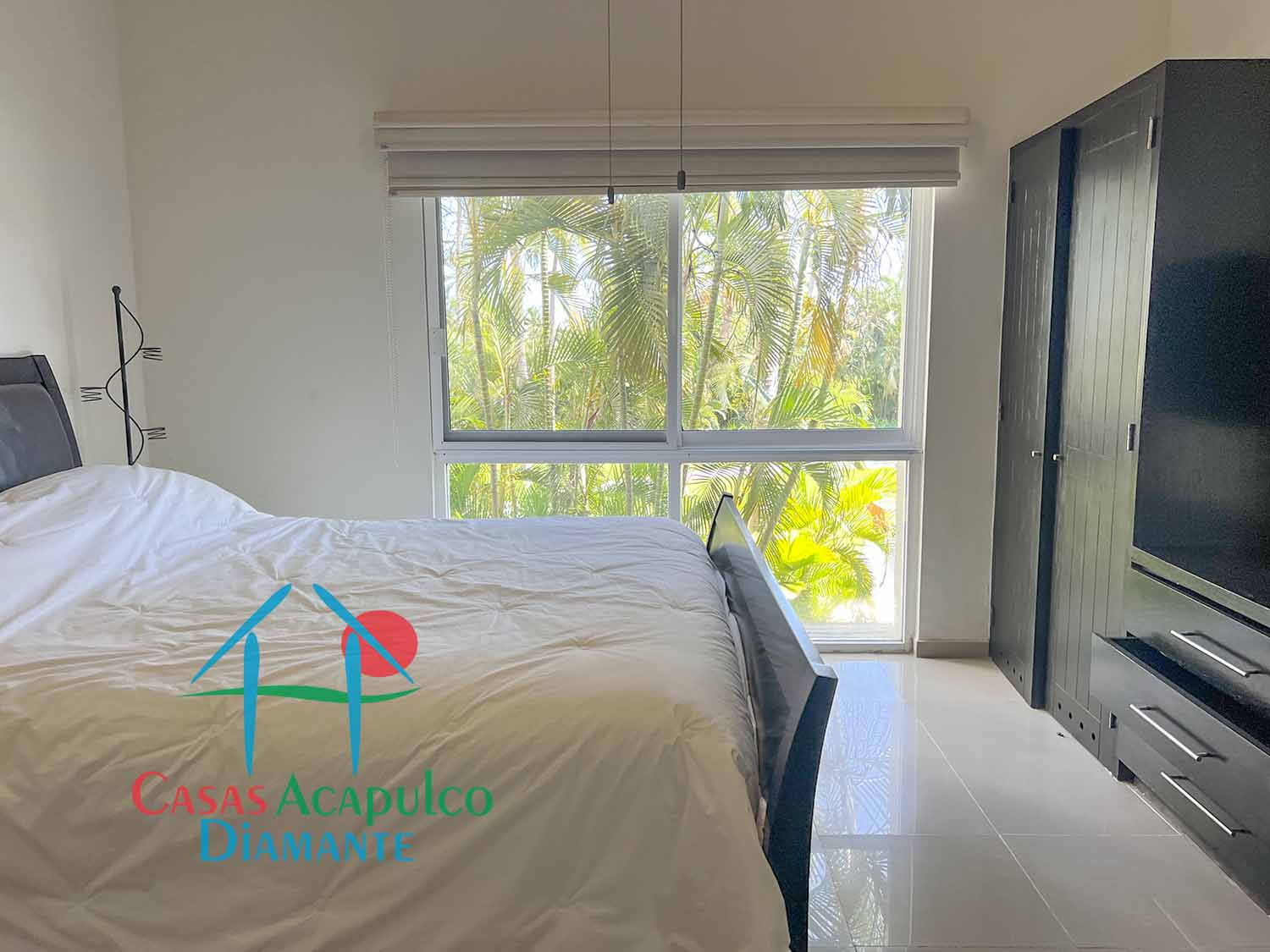 Pacífico Diamante Amarras 102 - Recámara principal 2